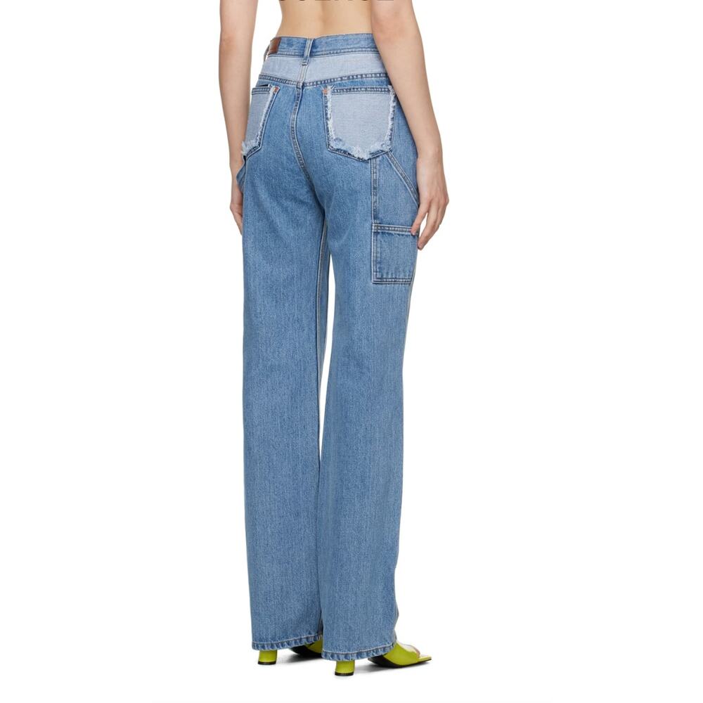 ANDERSSON BELL
SSENSE Exclusive Blue Jade Carpenter Jeans - Picture 2 of 7
